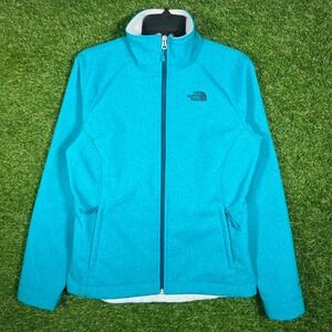 The North Face Womens Apex Bionic Softshell Jacket Teal Heather Small